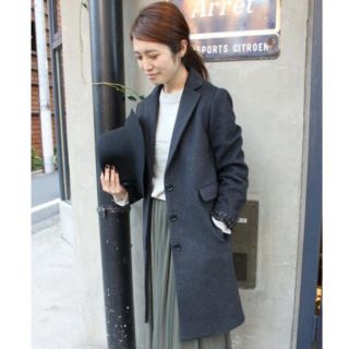 スローブイエナ(SLOBE IENA)の【美品】SLOBE IENA VALLOMBROSAチェスターコート(チェスターコート)