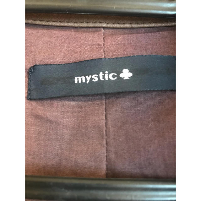 mystic(ミスティック)のmystic レザー トレンチコート レディースのジャケット/アウター(トレンチコート)の商品写真