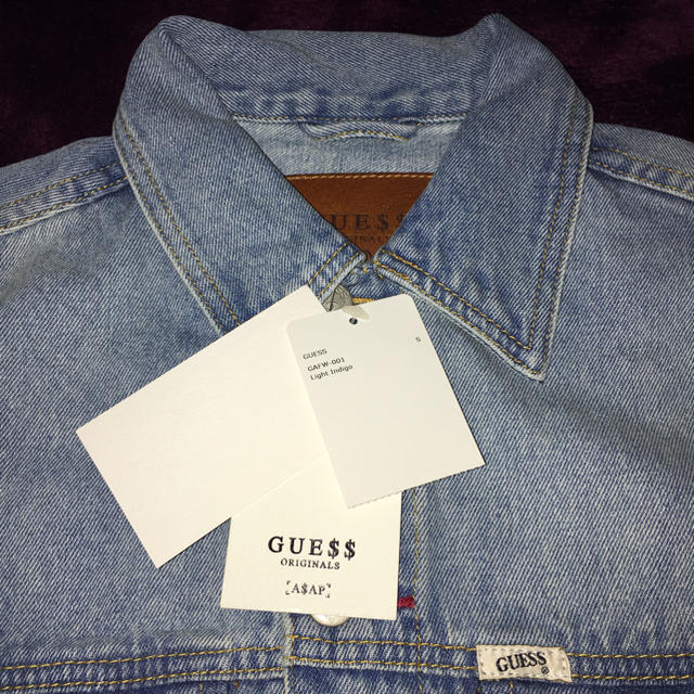 GUESS(ゲス)のGuess asap コラボ デニムジャケット メンズのジャケット/アウター(Gジャン/デニムジャケット)の商品写真