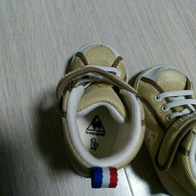 le coq sportif(ルコックスポルティフ)の専用！ルコックスニーカー キッズ/ベビー/マタニティのベビー靴/シューズ(~14cm)(スニーカー)の商品写真