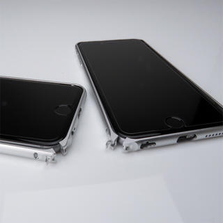 iphone6.6s用、削り出し軽量アルミバンパー 新品(iPhoneケース)