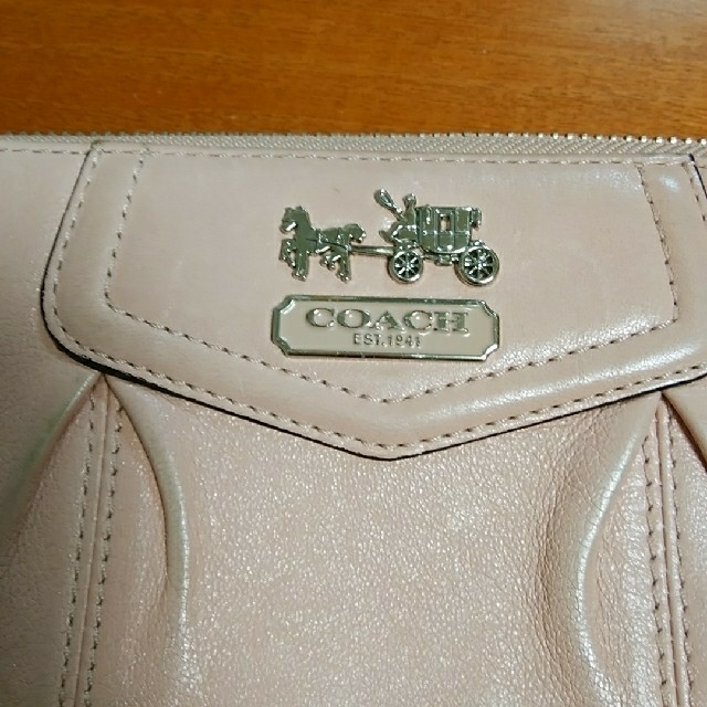 COACH(コーチ)の【ミユキさま専用★】COACH長財布ピンク レディースのファッション小物(財布)の商品写真