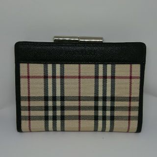 バーバリー(BURBERRY)の【ゆまぺ様専用】burberry がま口 お財布 未使用(財布)