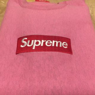 シュプリーム(Supreme)のsupreme box logo crewneck pink M(スウェット)