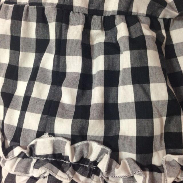 HONEYS(ハニーズ)の黒チェックスカート レディースのスカート(ミニスカート)の商品写真