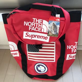 シュプリーム(Supreme)の【デューク様 専用】Supreme×North Faceバックパック赤(バッグパック/リュック)