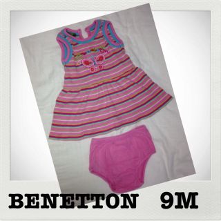 ベネトン(BENETTON)のワンピース&パンツ(ミニワンピース)