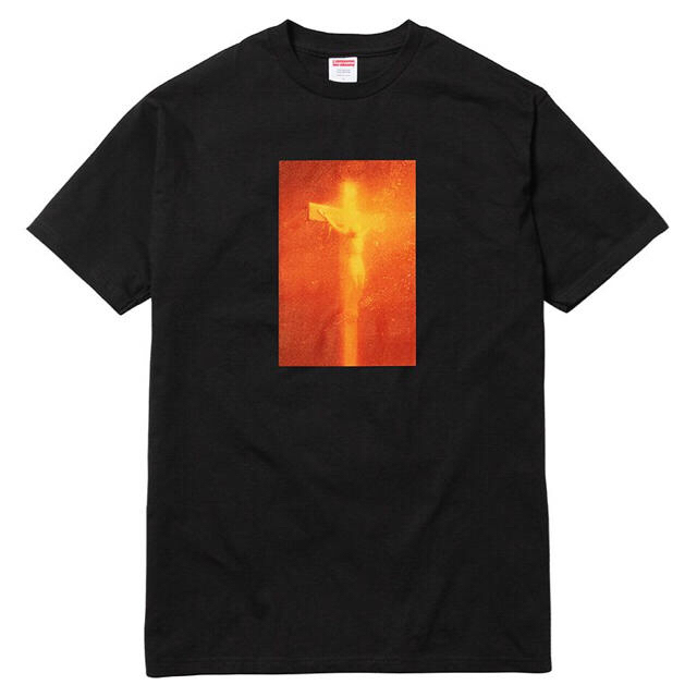 Supreme(シュプリーム)の【専用】シュプリームPiss Christ Teeセラーノ tシャツ 黒 メンズのトップス(Tシャツ/カットソー(半袖/袖なし))の商品写真