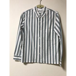 ユニクロ(UNIQLO)のUNIQLO and LEMAIRE ストライプシャツ(シャツ)