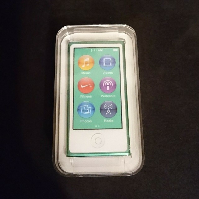 新品・未使用☆iPod nano 第7世代 16GB green