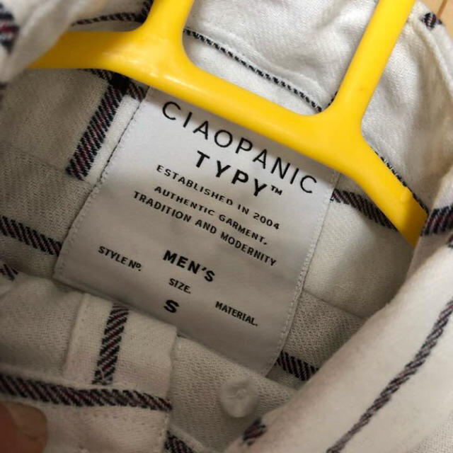CIAOPANIC TYPY(チャオパニックティピー)のciaopanic 新品未使用 ネルシャツ メンズのトップス(シャツ)の商品写真