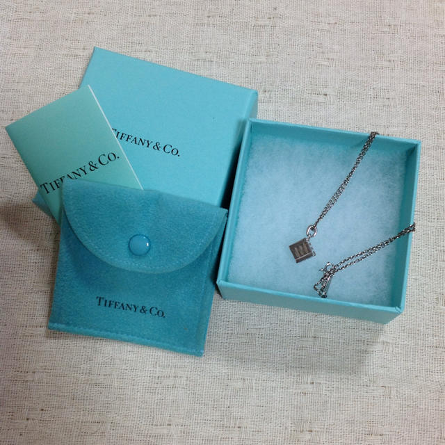 TIFFANY&Co. アトラス キューブ ネックレス  シルバー