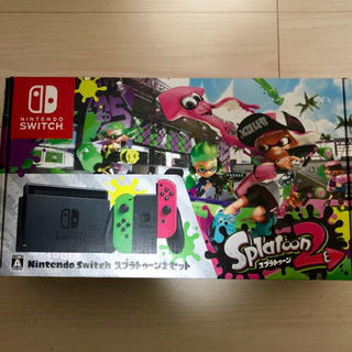 ニンテンドースイッチ(Nintendo Switch)の【makira4さん専用】Nintendo Switch スプラトゥーン2セット(家庭用ゲーム機本体)