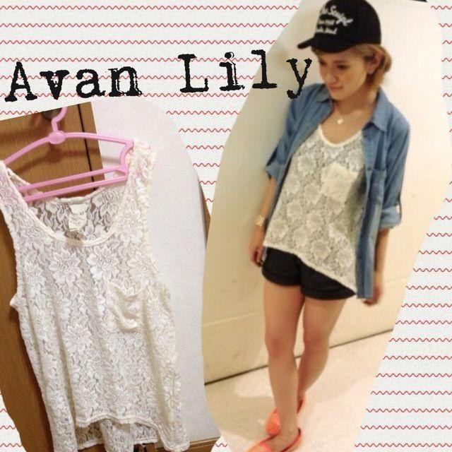 Avan Lily(アバンリリー)のavan lily＊レースT レディースのトップス(シャツ/ブラウス(半袖/袖なし))の商品写真