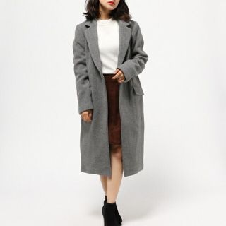 スライ(SLY)のSLY WOOLコクーンTAILOR LONG COAT チェスターコート(チェスターコート)