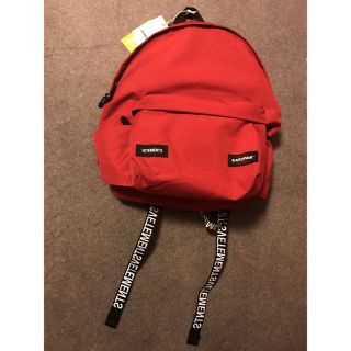 イーストパック(EASTPAK)のケンケン様専用【VETEMENTS × EASTPAK】バックパック Red(バッグパック/リュック)