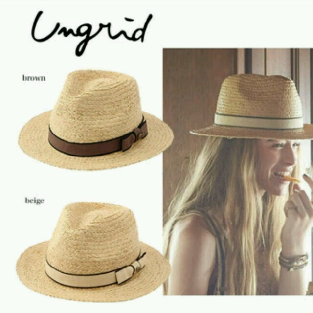 Ungrid(アングリッド)の新品タグ付き♡2014S/Sハット レディースの帽子(ハット)の商品写真