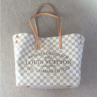 LOUIS VUITTON - ルイヴィトンダミエアズールカバMMの通販 by たまちぃ