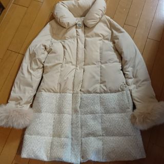 レッセパッセ(LAISSE PASSE)の★美品★レッセパッセダウンコートSサイズ(ダウンコート)