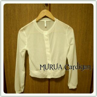 ムルーア(MURUA)のMURUA＊シースルーカーデ(カーディガン)