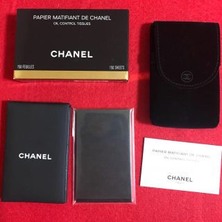 シャネル(CHANEL)のシャネル あぶらとり紙 CHANELオイルコントロールティッシュ傷あり新品です。(その他)