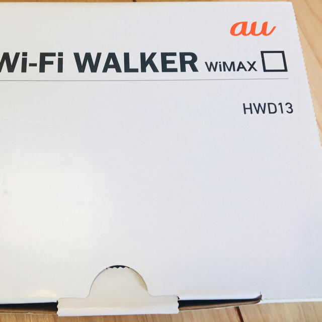 au - Wi-Fi WALKER WiMAX HWD13の通販 by 南の島｜エーユーならラクマ