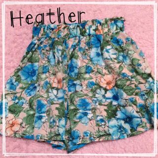 ヘザー(heather)の花柄♡キュロット(キュロット)