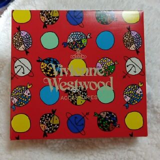 ヴィヴィアンウエストウッド(Vivienne Westwood)のヴィヴィアンウエストウッドブックカバー付ハンカチギフトBOX レッド(ハンカチ)