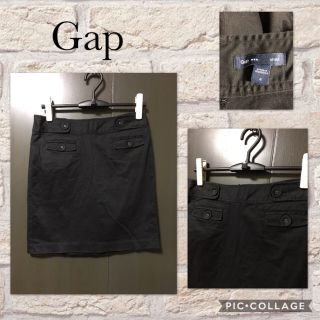 ギャップ(GAP)のGap タイトスカート ストレッチ バックファスナー サイズ4 L～LLぐらい(ひざ丈スカート)