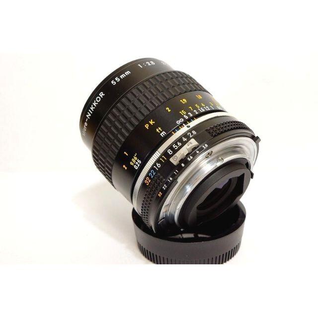Nikon Nikn Ai-s Micro-NIKKOR 55mm F2.8の通販 by キウイ's shop｜ニコンならラクマ - 美品 マクロ★ 新作日本製