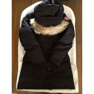 カナダグース(CANADA GOOSE)のカナダグース     ブロンテ  ブラック  XS(ダウンコート)