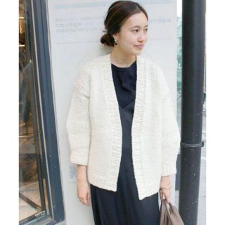 スローブイエナ(SLOBE IENA)の【2016AW】HANDビッグカーディガン(カーディガン)