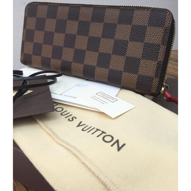 LOUIS VUITTON(ルイヴィトン)のヴィトン Ｎ６０５３４ ポルトフォイユ・クレマンス ダミエ レディースのファッション小物(財布)の商品写真