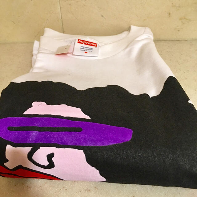 新品 送料無料 M Supreme Gonz tee white シュプリーム