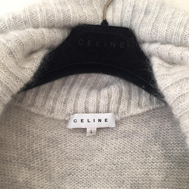 celine(セリーヌ)のs様専用 セリーヌ ニットコート レディースのジャケット/アウター(ロングコート)の商品写真