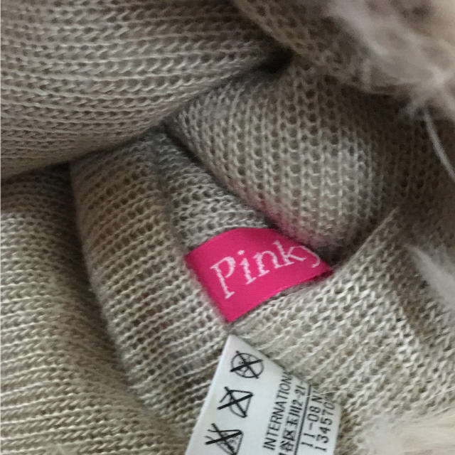 PinkyGirls(ピンキーガールズ)のファー♡美品 レディースのファッション小物(マフラー/ショール)の商品写真