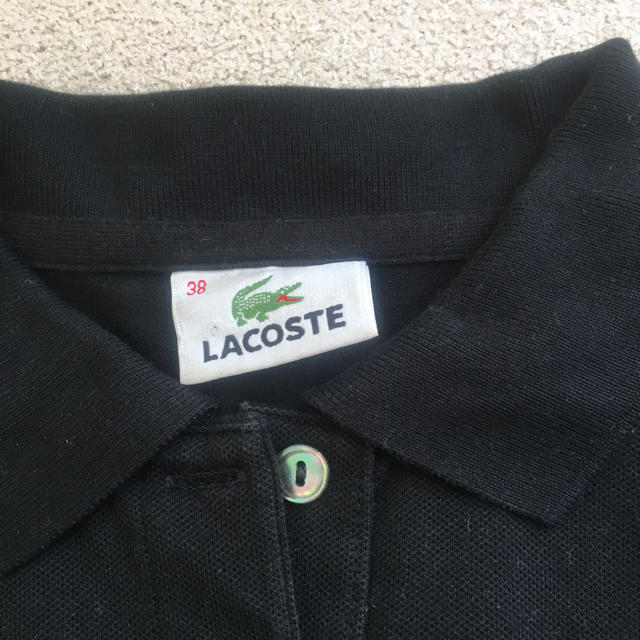 LACOSTE(ラコステ)のラコステ 長袖ポロシャツ 試着のみ レディースのトップス(ポロシャツ)の商品写真