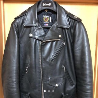 ショット(schott)の美品 schott  ワンスター  613(ライダースジャケット)