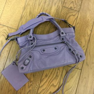 バレンシアガ(Balenciaga)のBALENCIAGA ファースト レア色！ライラック 美品(ハンドバッグ)