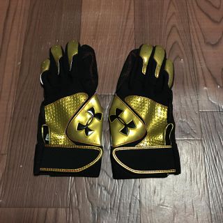 アンダーアーマー(UNDER ARMOUR)のアンダーアーマー バッティング手袋 プロ野球選手支給 VBE2200 野球(ウェア)