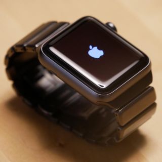 アップルウォッチ(Apple Watch)のApple Watch series2 42mmスペースグレイアルミニウムケース(腕時計(デジタル))