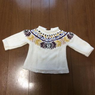 ザラキッズ(ZARA KIDS)のノルディック♡ニット♡90(ニット)