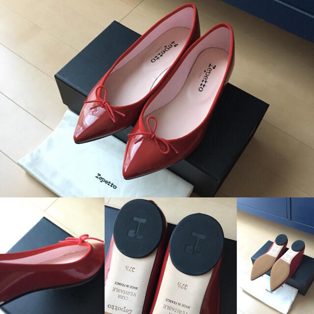 repetto(レペット)の⭐️新品未使用⭐️repetto/レペット ポインテッドトゥ フラット シューズ レディースの靴/シューズ(バレエシューズ)の商品写真