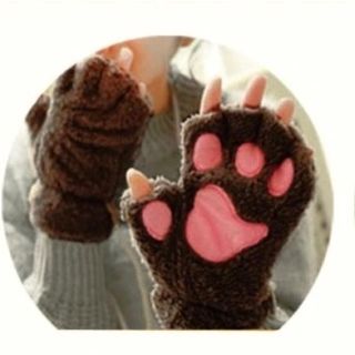 【🐱フリル最安💗可愛いねこの手ミトン🐱】新品送料無料(手袋)