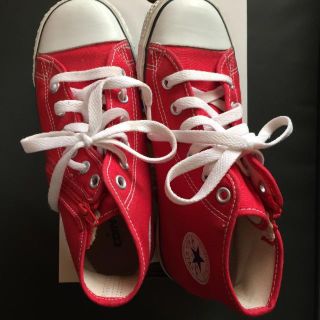 コンバース(CONVERSE)のコンバースハイカット 赤(スニーカー)