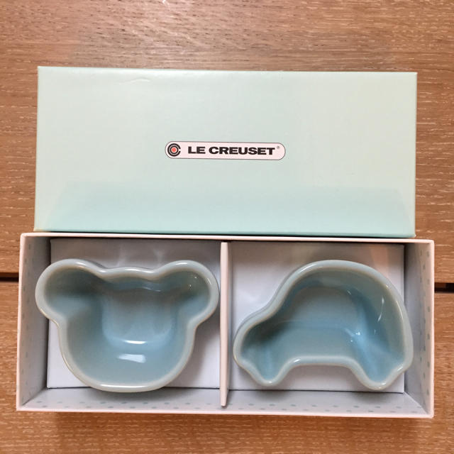 LE CREUSET(ルクルーゼ)の☆未使用☆  ル ・クルーゼ ベビー ツイン ラムカン キッズ/ベビー/マタニティの授乳/お食事用品(その他)の商品写真