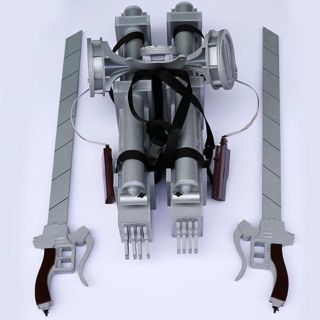 R⑤7 進撃の巨人 エレン イエーガー コスプレ マント 武器 立体機動装置 雷