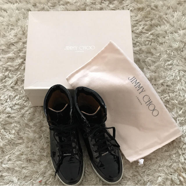JIMMY CHOO - JIMMY CHOO スニーカー 美品 38の通販 by