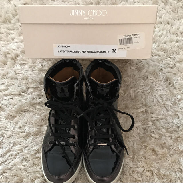 JIMMY CHOO - JIMMY CHOO スニーカー 美品 38の通販 by ...