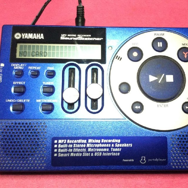 ヤマハ(ヤマハ)のYAMAHA　SoundSketcher　SH-01 楽器のレコーディング/PA機器(MTR)の商品写真